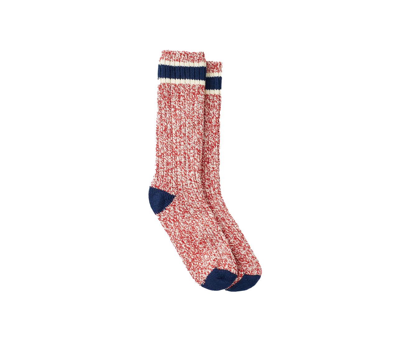 Wool Blend Ragg Crew Socks
