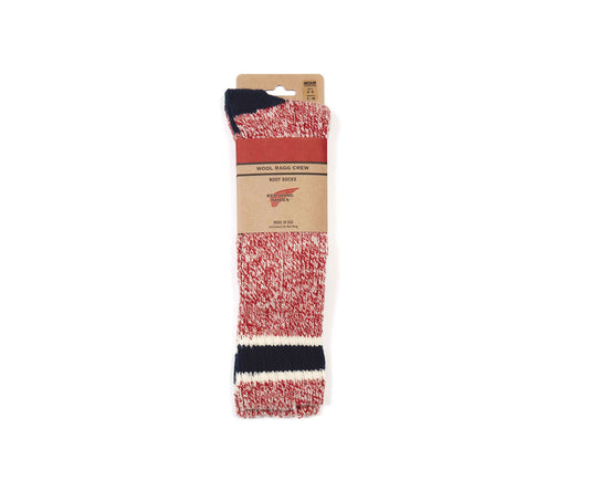 Wool Blend Ragg Crew Socks